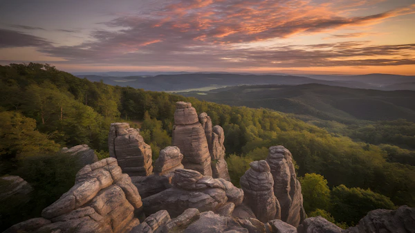 Sunset Rock Landscape