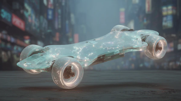 Futuristic Hoverboard