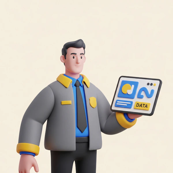 Data Officer Illustration