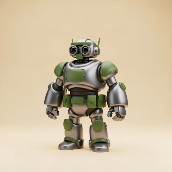 Friendly Robot Render