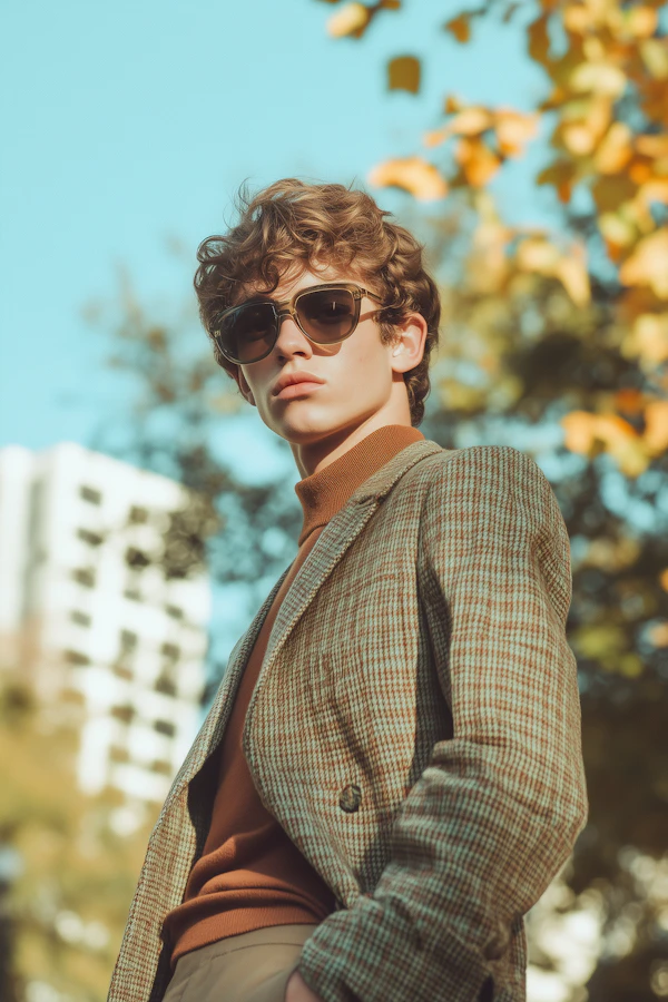 Stylish Autumn Portrait