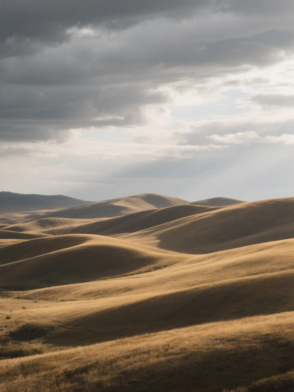 Golden Rolling Hills
