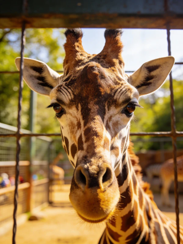Giraffe Close-Up