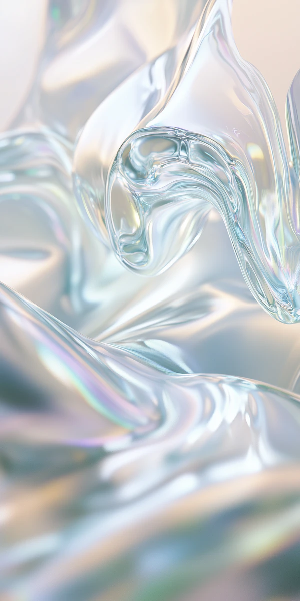 Iridescent Abstract Art