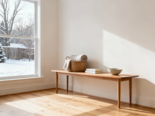 Serene Winter Interior