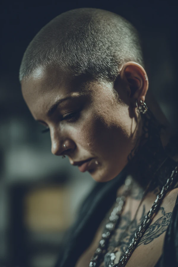 Contemplative Portrait