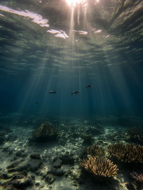 Underwater Light Beams