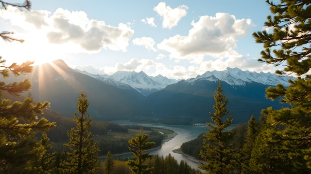 Majestic Mountain Landscape