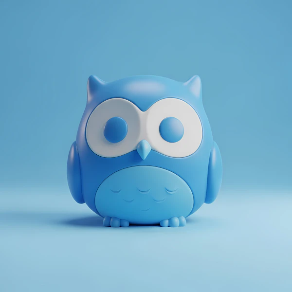 Stylized Owl Illustration
