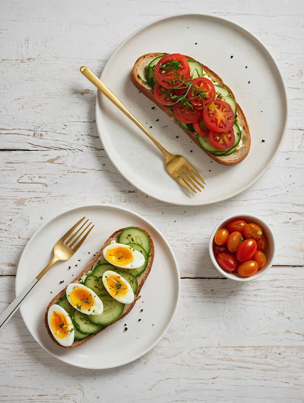 Rustic Sandwich Display