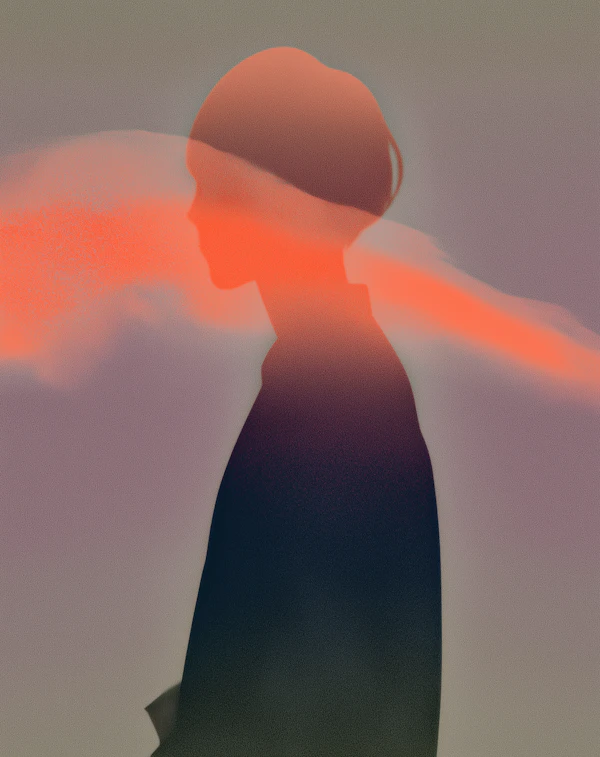 Silhouette Glow Portrait