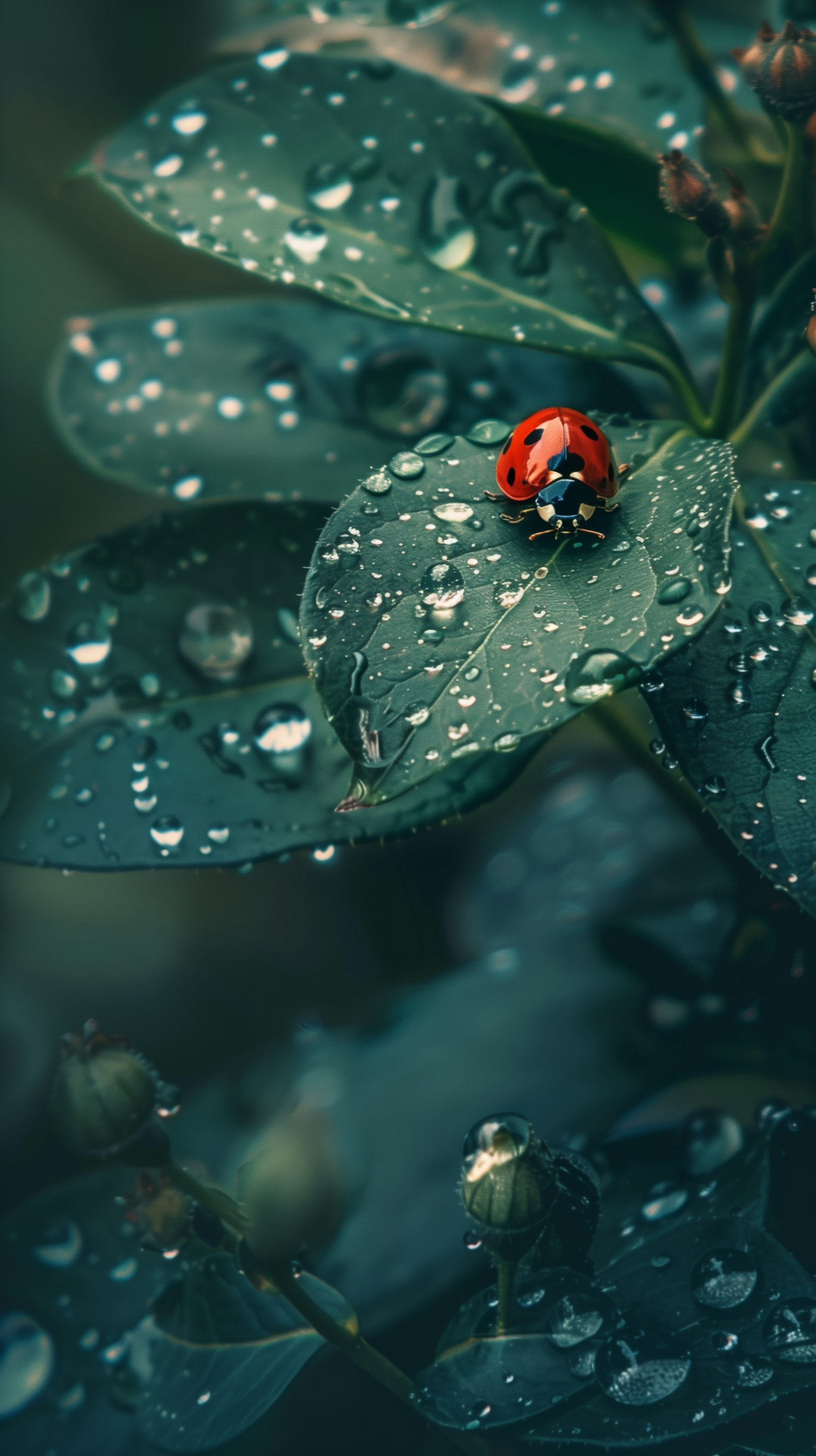 Ladybug on Leaf