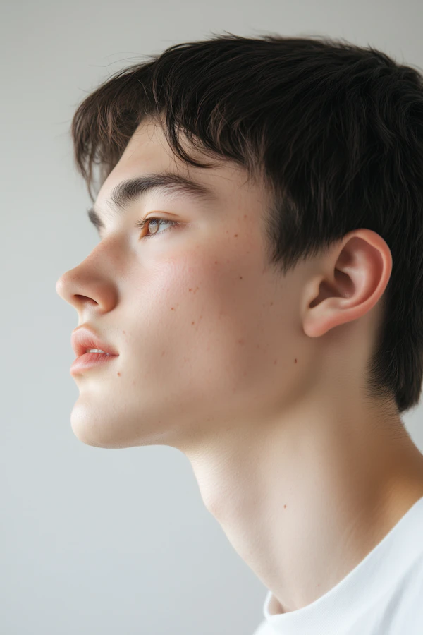 Young Man Side Profile