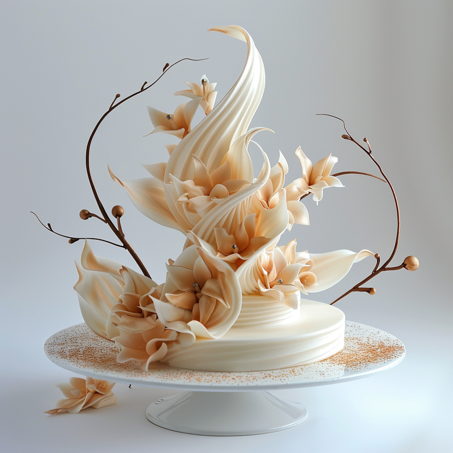 Elegant Floral Cake