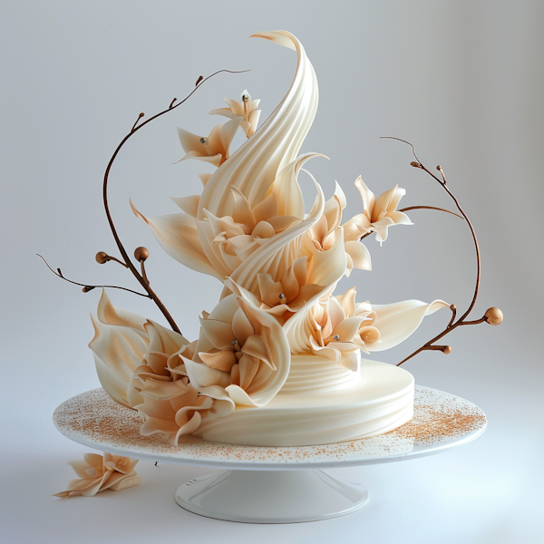 Elegant Floral Cake