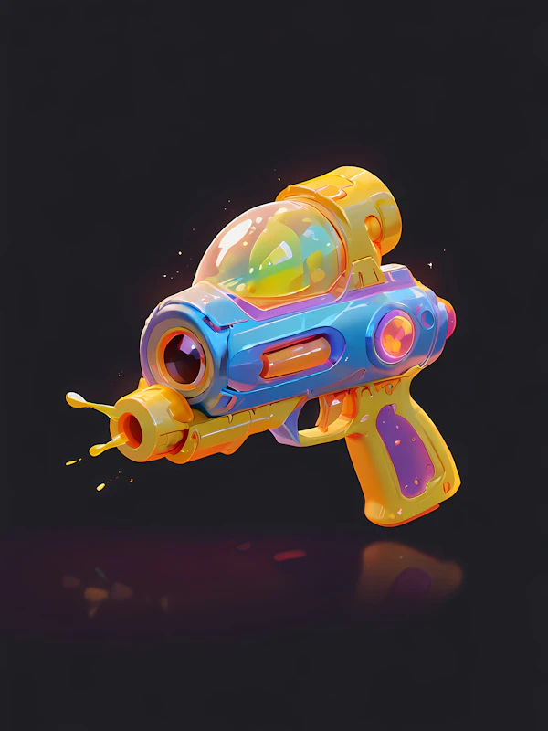 Colorful Toy Water Gun