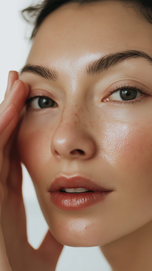 Radiant Woman Close-Up