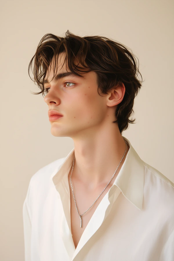 Thoughtful Young Man
