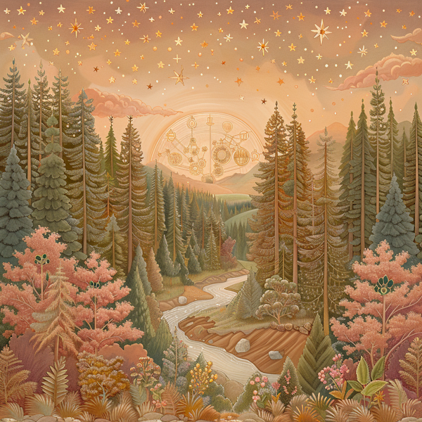 Fantastical Forest Landscape