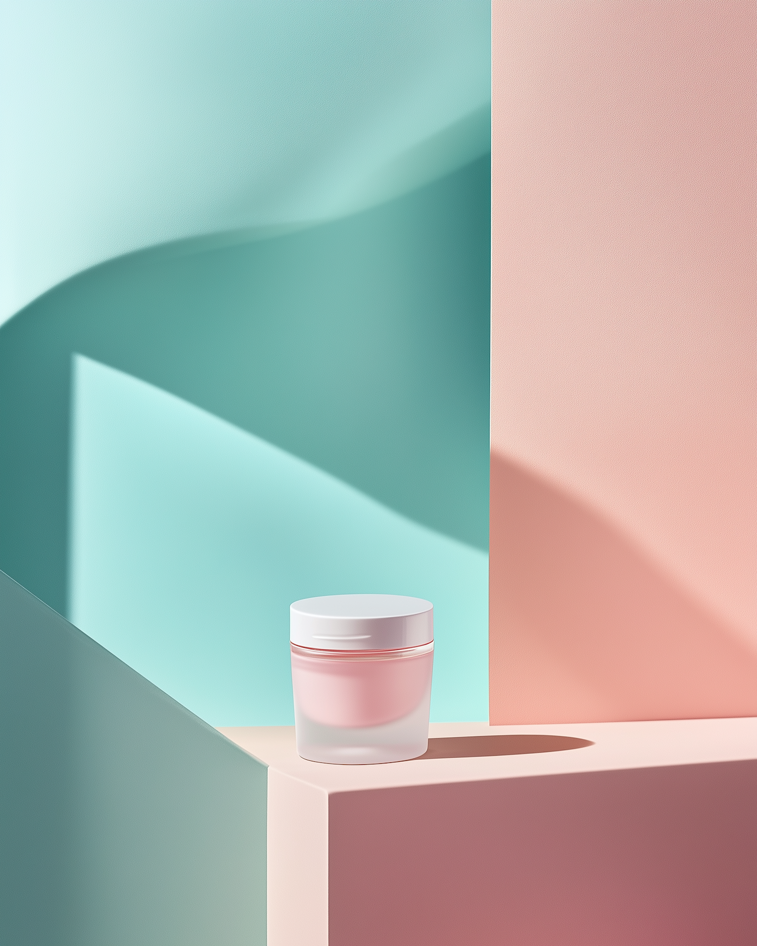 Minimalist Cosmetic Jar