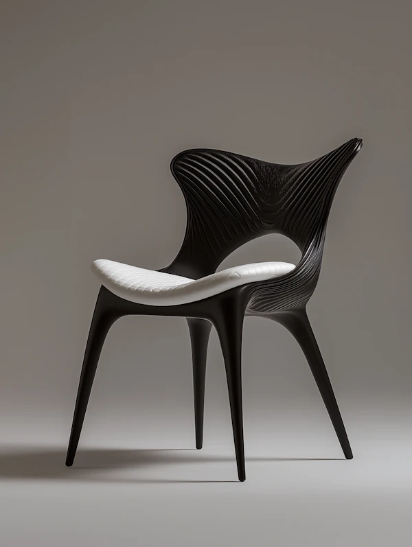Sculptural Modern Chair