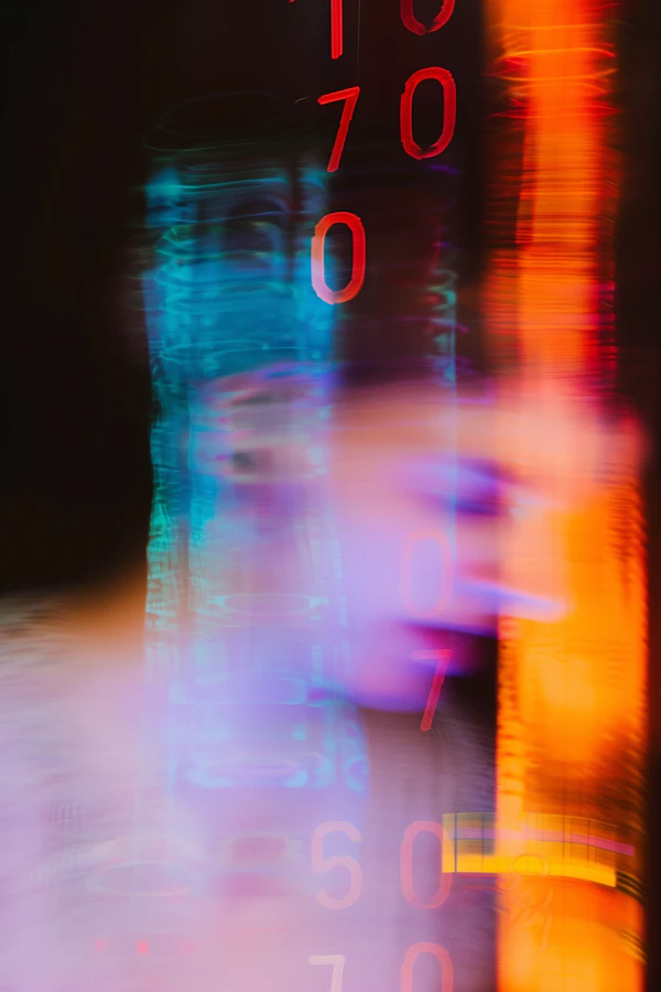 Neon Abstract Layers