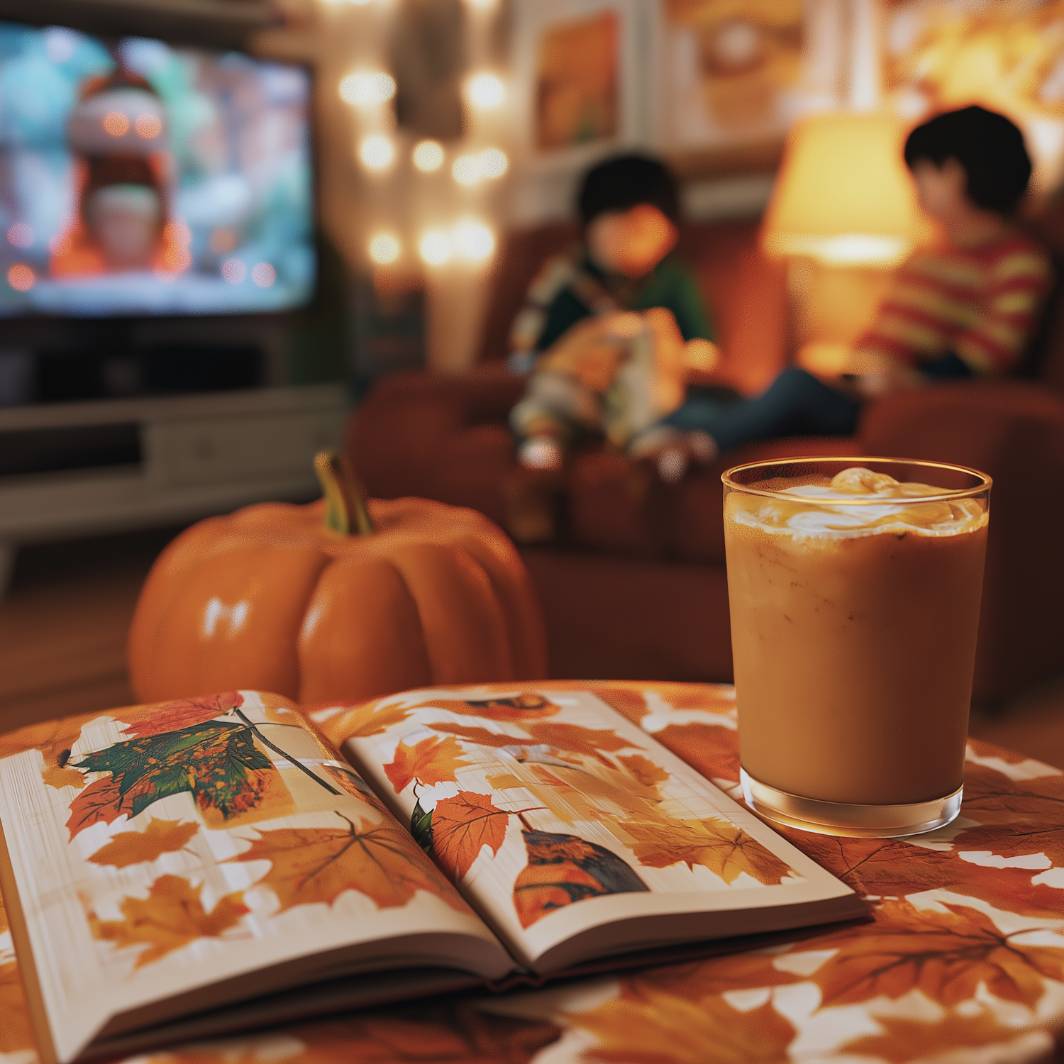 Cozy Autumn Indoor Scene