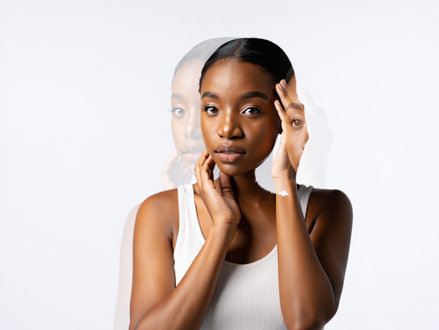 Double Exposure Portrait