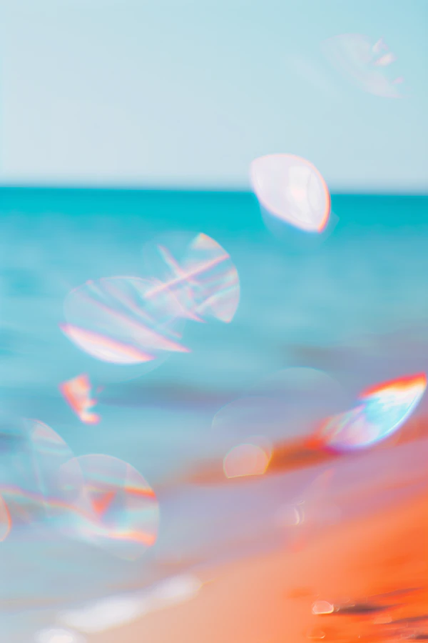 Dreamy Beach Scene
