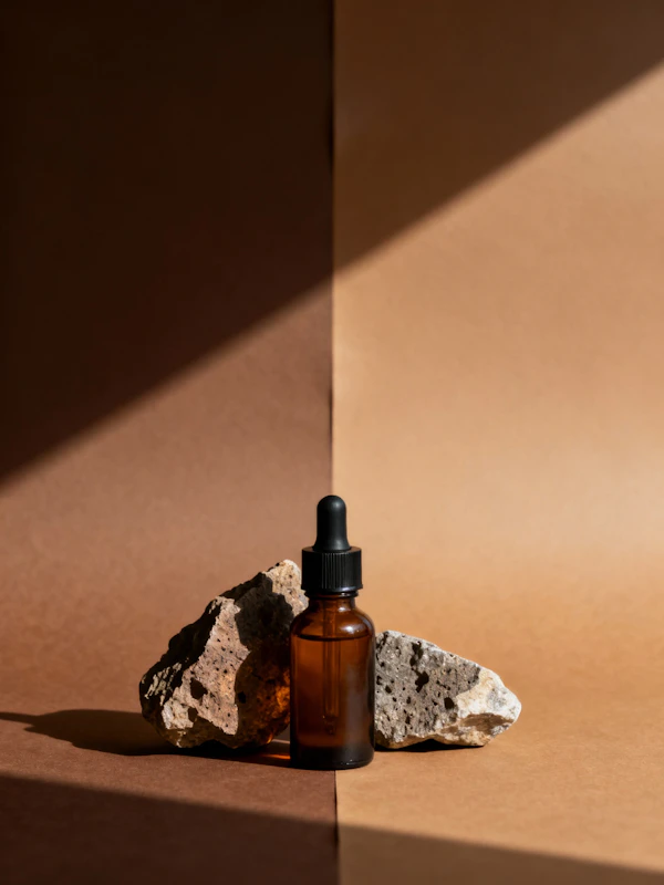 Amber Dropper Bottle