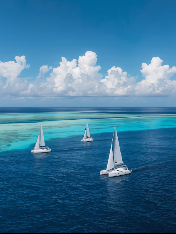Tropical Sailing Scene