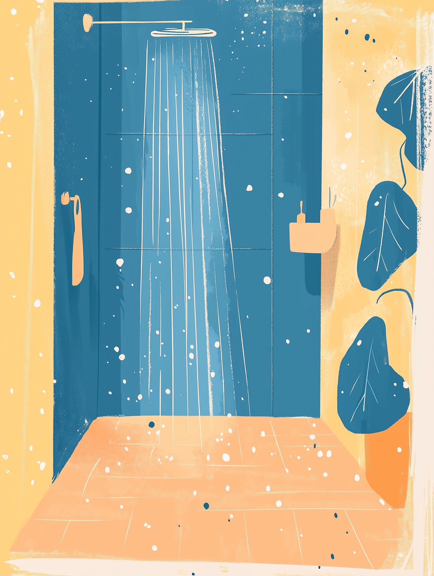 Stylized Shower Scene