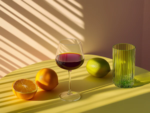 Vibrant Citrus Still Life