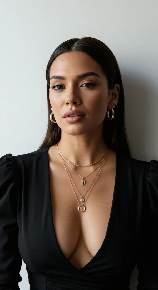 Portrait of a Woman with Elegance