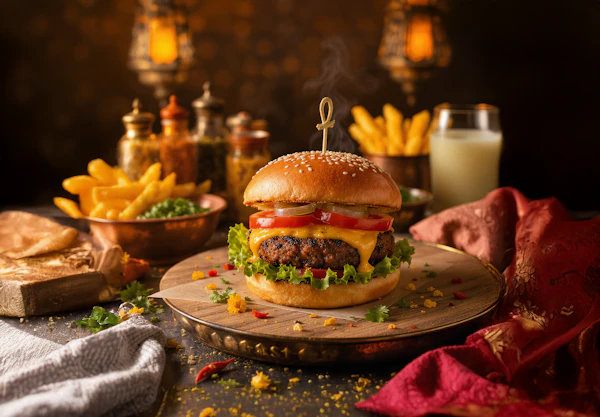 Gourmet Burger Meal