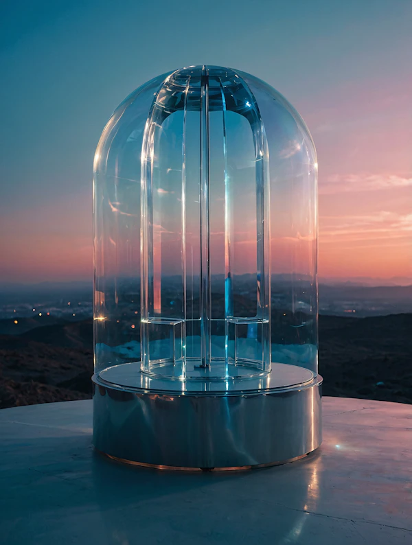 Futuristic Glass Dome