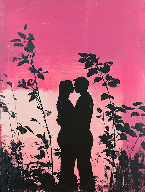 Silhouette Kiss