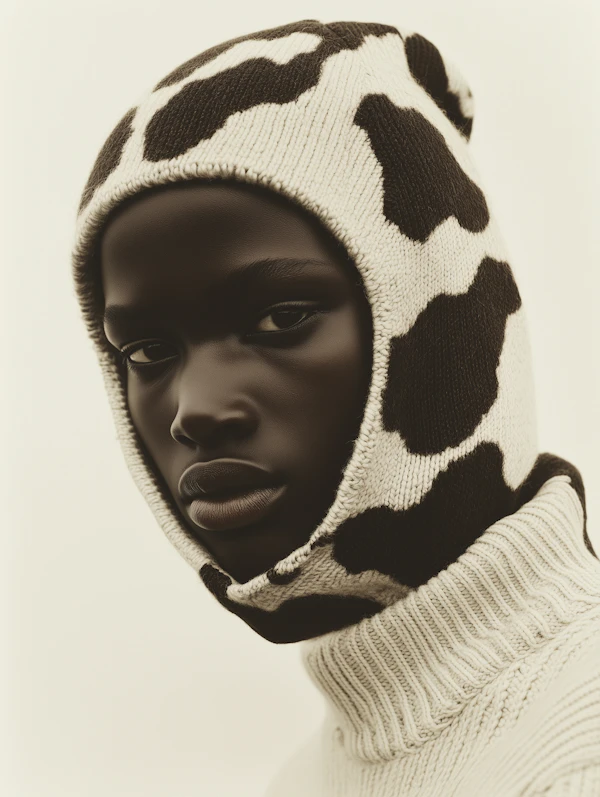 Knitted Balaclava Portrait
