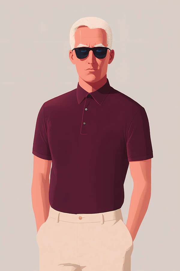 Stylized Man Portrait