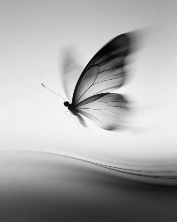 Ethereal Butterfly Motion