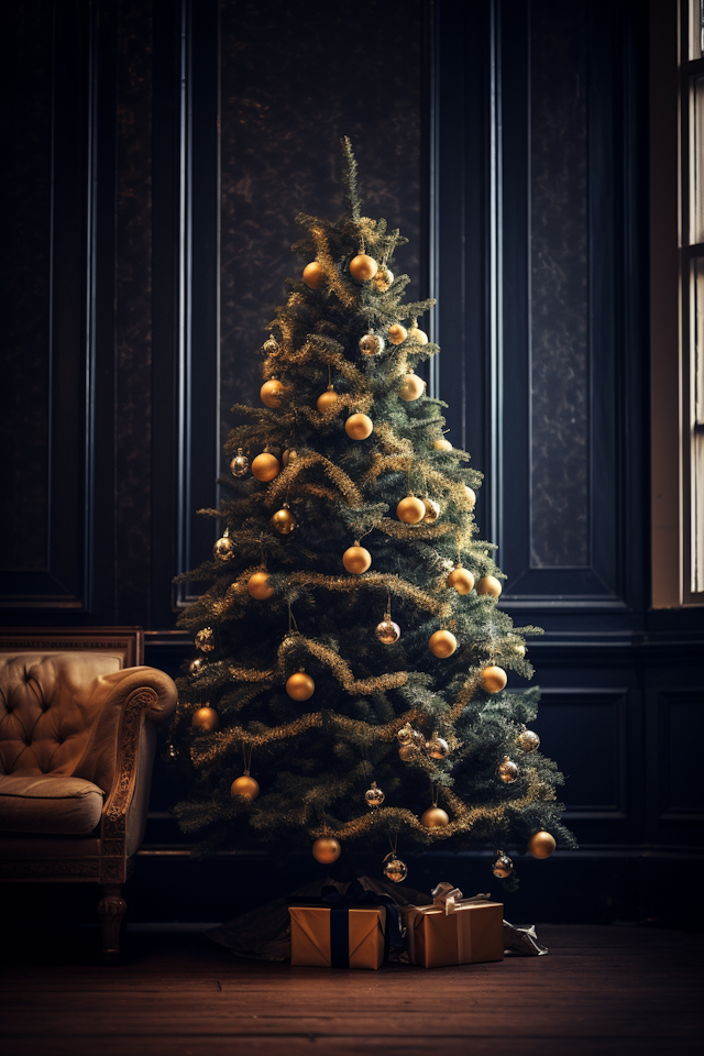 Elegant Nocturne Christmas Tree