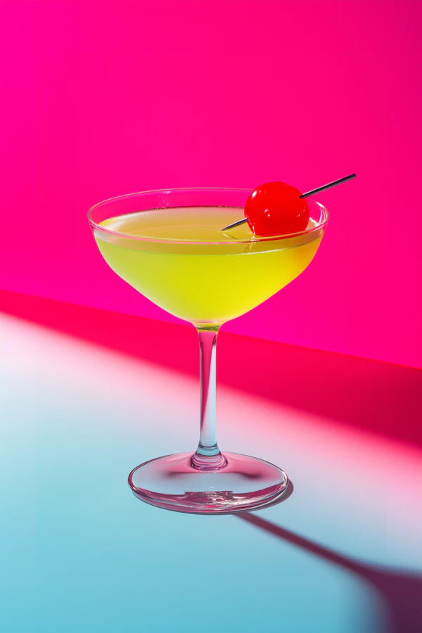 Vibrant Cocktail Display
