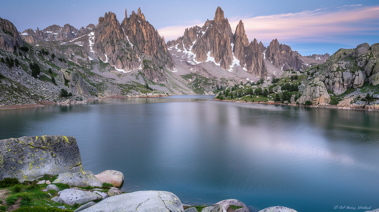 Serene Mountain Landscape