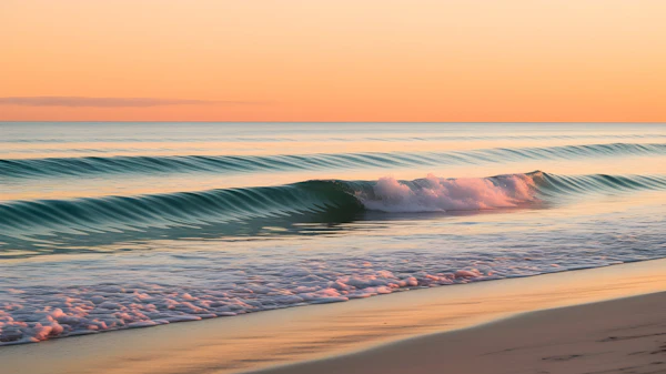 Serene Ocean Sunset