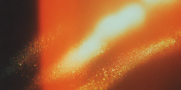 Fiery Abstract Composition