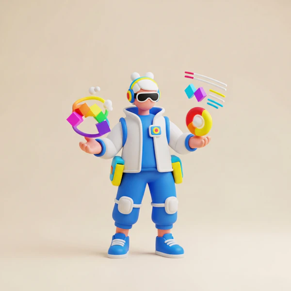 Futuristic Juggler