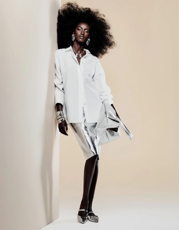 Elegant Silver Ensemble