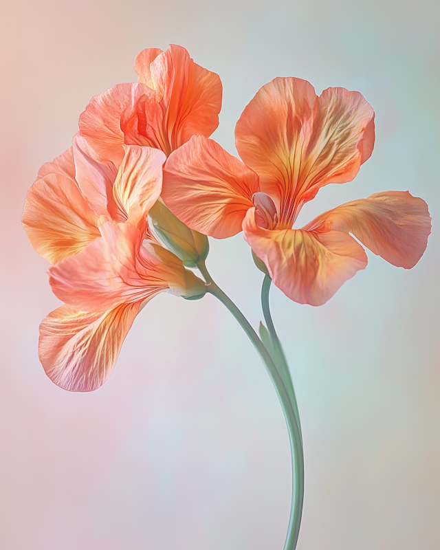 Vibrant Orange Flowers