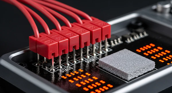 Circuit Board Close-Up