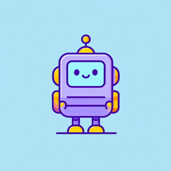 Cute Cartoon Robot